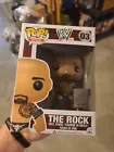 Funko Pop! WWE- The Rock #03 Vinyl Figure BOX DAMAGE