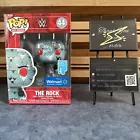 Funko Pop WWE The Rock 44 Art Series Wal-Mart Exclusive NIB W Protector