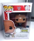 Funko Pop! WWE The Rock with Belt #91 25th Anniversary EE Exclusive w/Protector