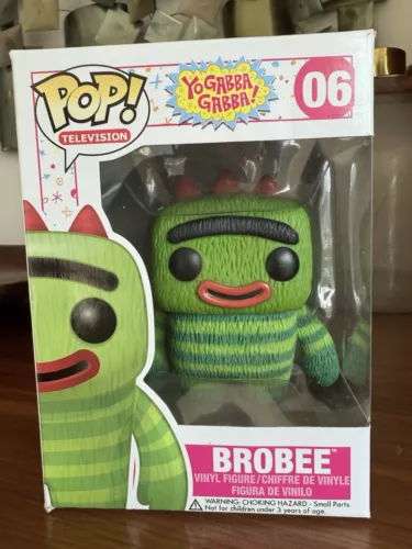 Funko Pop! Yo Gabba Gabba BROBEE #06 New And RARE!