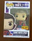 Funko Pop Zombie Hunter Spidey #947 Marvel What If...? Hot Topic Exclusive