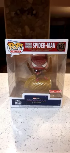 Funko Pop!~Deluxe Friendly Neighborhood Spider-Man #1183 Target Exclusive~NIB