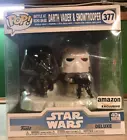 Funko POP!Deluxe Star Wars Battle Echo Base Darth Vader & Snowtrooper Amazon 377