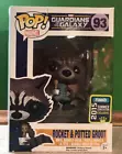 Funko POP!Guardians Of The Galaxy Rocket&Potted Groot 2015 Summer Convention 93