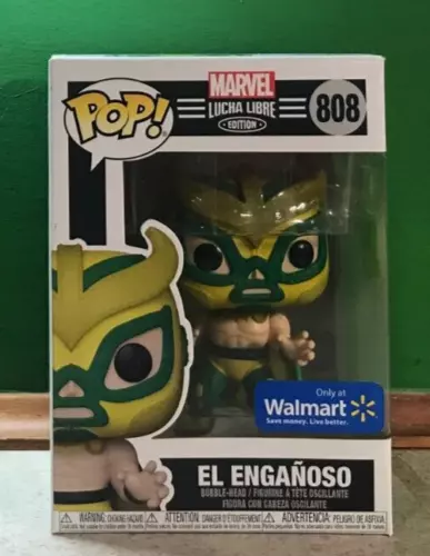 Funko POP!Marvel Lucha Libre El Enganoso Walmart 808