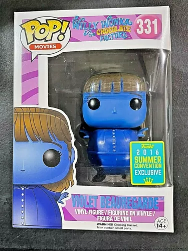 Funko POP!Willy Wonka & The Chocolate Factory Violet Beauregarde #331 SDCC 2016