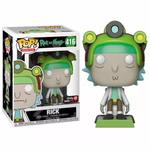 Funko RICK #416 Rick and Morty: Blips and Chitz Pop Vinyl Figure EXCLUSIVE