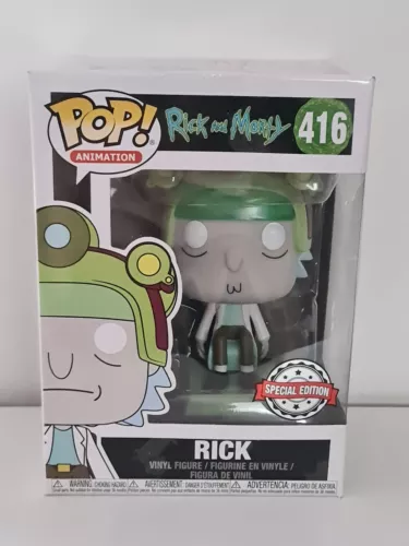 Funko RICK #416 Rick and Morty: Blips and Chitz Pop Vinyl Figure EXCLUSIVE