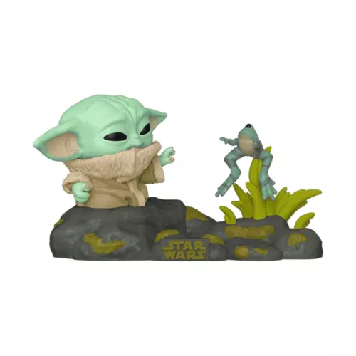 Funko Star Wars Pop! Deluxe Grogu with Frog #721