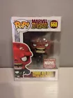 Funko Zombie Red Skull #668 Marvel Collectors Corps In Pop Protector