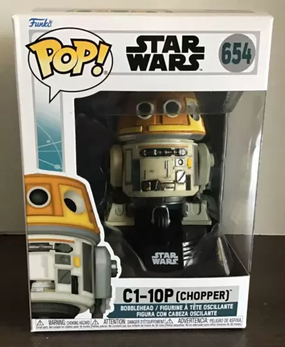 Funkp Pop! Star Wars: Ahsoka C1-10P (Chopper) Funko Pop! Vinyl Figure #654