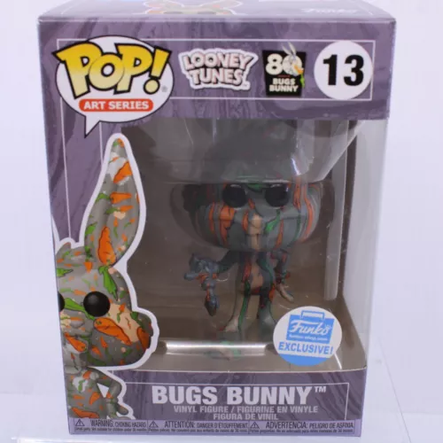 G1 Funko Pop Art Series BUGS BUNNY Shop Exclusive Looney Tunes Vinyl Figure 13