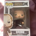 GAME OF THRONES BRONN FUNKO POP VINYL FIGURE - BOXED - VAULTED NO. 39