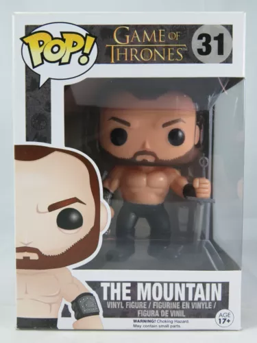 Game of Thrones Funko Pop - The Mountain - No. 31 - Free Protector