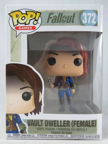 Games Funko Pop - Vault Dweller (Female) - Fallout - No. 372 - Free Protector