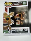 Games - Holiday Gingerbread Foxy #938 Five Nights at Freddys Funko Pop w/case