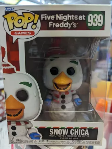 Games - Snow Chica #939 Holiday Five Night's at Freddys Funko Pop