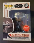 GAMESTOP EXCLUSIVE "MUDHORN BATTLE" MANDOLORIAN  FUNKO POP!!  W/PROTECTOR! #564