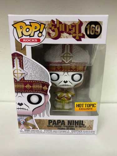 GHOST PAPA NIHIL FUNKO POP ROCKS NEW IN BOX #169 HOT TOPIC EXCLUSIVE