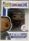 GIFT Funko Pop Marvel Civil War Black Panther Unmasked #138 Walgreens Exclusive