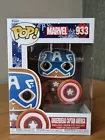 Gingerbread Captain America Funko POP!, #933, Marvel, New, Vinyl, Christmas