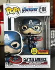 GITD Funko Pop! Marvel: Metallic CAPTAIN AMERICA #1198 Volcano X Exclusive