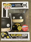 GITD Yellow Lantern Batman - Fugitive Toys Exclusive DC Heroes Funko Pop! #220