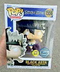 GLOW BLACK ASTA FE 1556 BLACK CLOVER Funko Pop Vinyl New in Mint Box + PROTECTOR