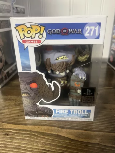 God Of War Funko Pop! Fire Troll #271 Playstation Vinyl Figure Vaulted