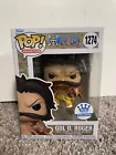 Gol D. Roger #1274 Funko Pop! One Piece Funko Shop Exclusive + Free Protector!!!