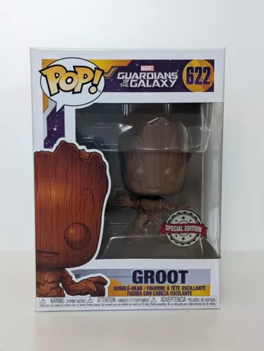 Groot 622 Wood Deco Funko Pop Vinyl - Marvel Guardians of the Galaxy