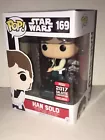 Han Solo  Star Wars 169 Funko Pop 2017 Galactic Convention Exclusive Protector