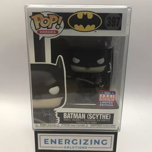 Heroes Batman With A Scythe #397 Funko Pop! 2021 Summer Con Exc. w/protector