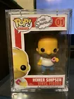 Homer Simpson 01 OG The Simpsons Funko Pop + Pop Armor