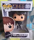 Hook with Excalibur Pop 385 - Once Upon A Time Funko Pop! 2016 Vaulted+Protector