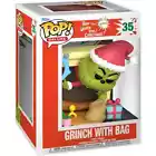 How the Grinch Stole Christmas Grinch with Bag Deluxe Funko Pop! Figure #35