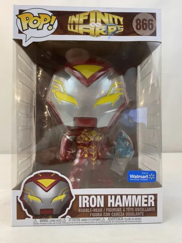 Huge! Infinity Warps Iron Hammer 10" US Exclusive Funko Pop! Vinyl 866 Fast Ship