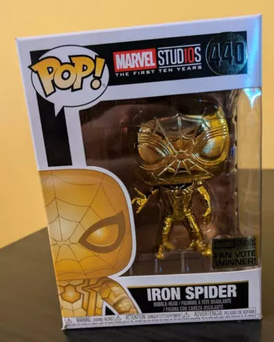 Iron Spider (Gold) Marvel Studios The First Ten Years #440 Funko Pop