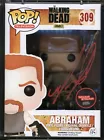 J Funko POP AMC Walking Dead ABRAHAM 309 Michael Cudlitz Walker Stal. AUTO Armor