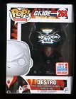 J Funko POP! Animation G.I. Joe DESTRO #268 NYCC Exclusive in Protector