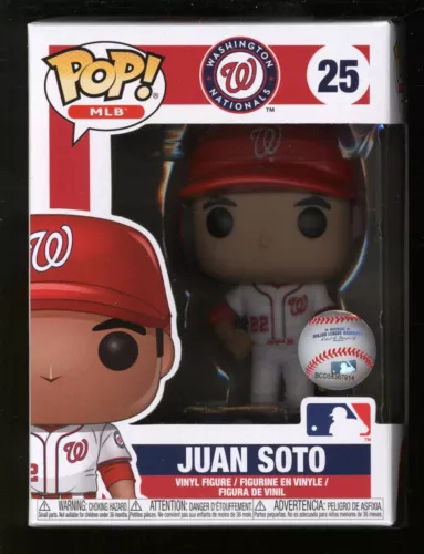 J Funko POP! Baseball | Official MLB | Juan Soto #25 | Nationals w/ Protector