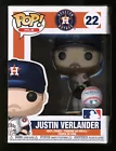 J Funko POP! Baseball | Official MLB | Justin Verlander #22 Astros | w/Protector