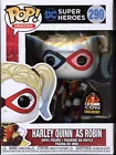 J Funko POP! DC Super Heroes HARLEY QUINN as Robin #290 L.A. Comic Con Protector