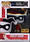 J Funko POP! DC Super Heroes HARLEY QUINN Mad Love #335 Hot Topic Excl Protector