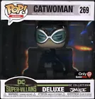 J Funko POP! Deluxe DC Super-Villains Heroes Catwoman #269 GameStop | Damaged