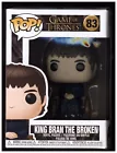 J Funko POP! Game of Thrones | King Bran the Broken #83 | With Soft Protector