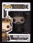 J Funko POP! Game of Thrones RENLY BARATHEON #12 | VAULTED | Shield Protector