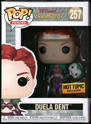 J Funko POP! Heroes DC Comics Bombshells | DUELA DENT #257 | Hot Topic Exclusive