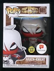 J Funko POP Infinity Warps Arach-Knight 681 GITD Walgreens Exclusive w Protector