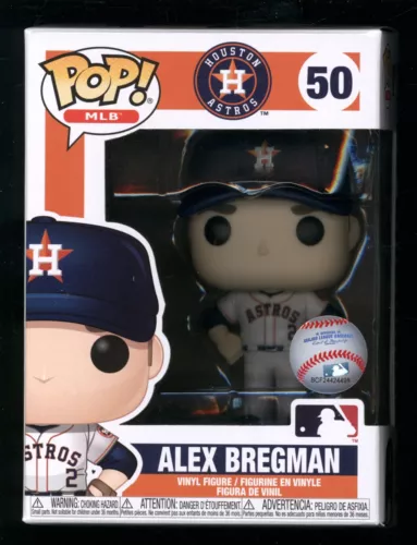 J Funko POP! Official MLB Baseball Alex Bregman #50 Houston Astros